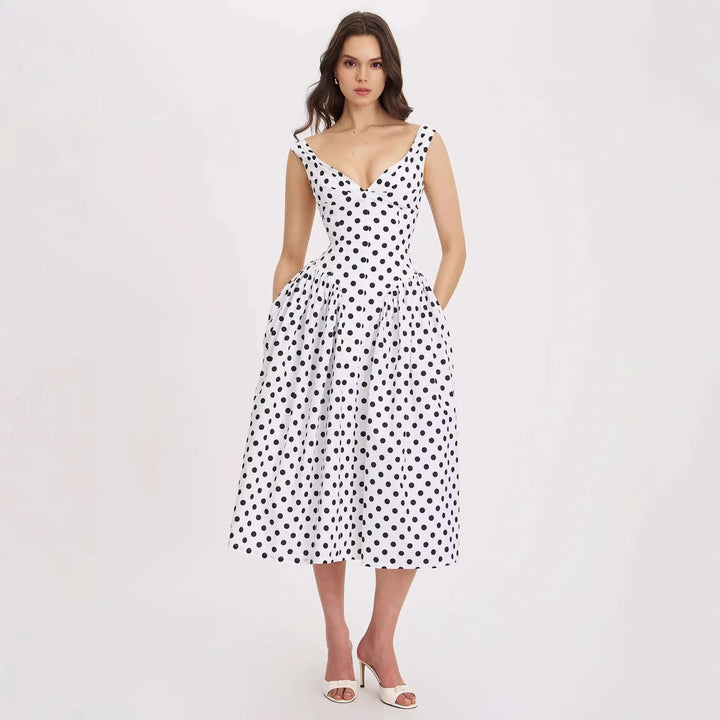 Polka Dot Elegant Party Skirts