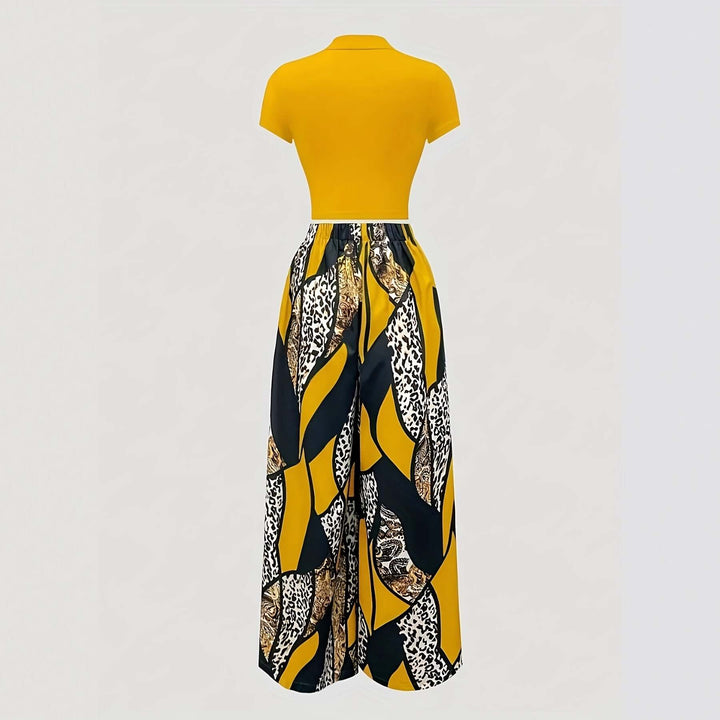 European American Style Short Sleeve T-Shirt
