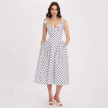 Polka Dot Elegant Party Skirts