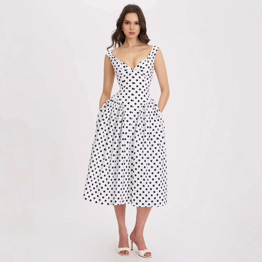 Polka Dot Elegant Party Skirts