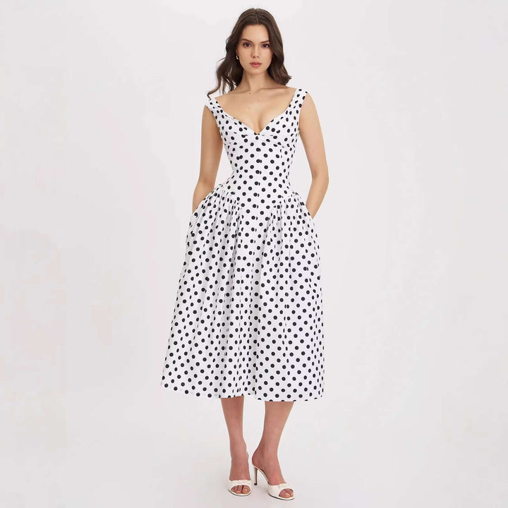 Polka Dot Elegant Party Skirts